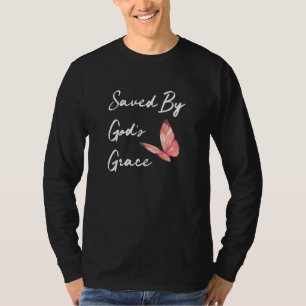 African American Women Graphic Christian Butterfly T-Shirt
