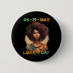 - African American Women Independence Day 2 Inch Round Button