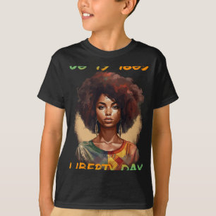 - African American Women Independence Day T-Shirt
