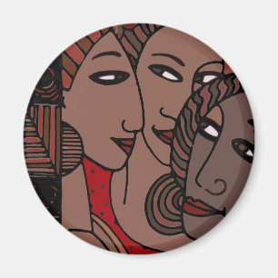 African American Women Magnet