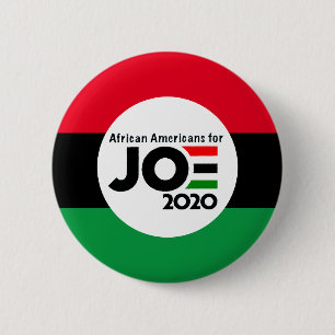 African Americans for Joe 2020 2 Inch Round Button