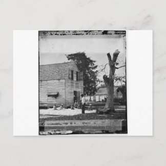 African Americans preparing cotton circa 1862 Postcard