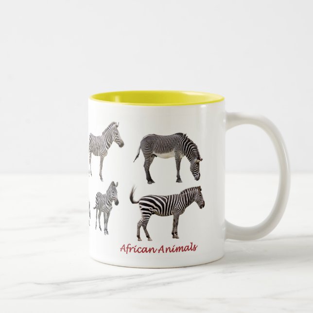African Animal Mug (Right)