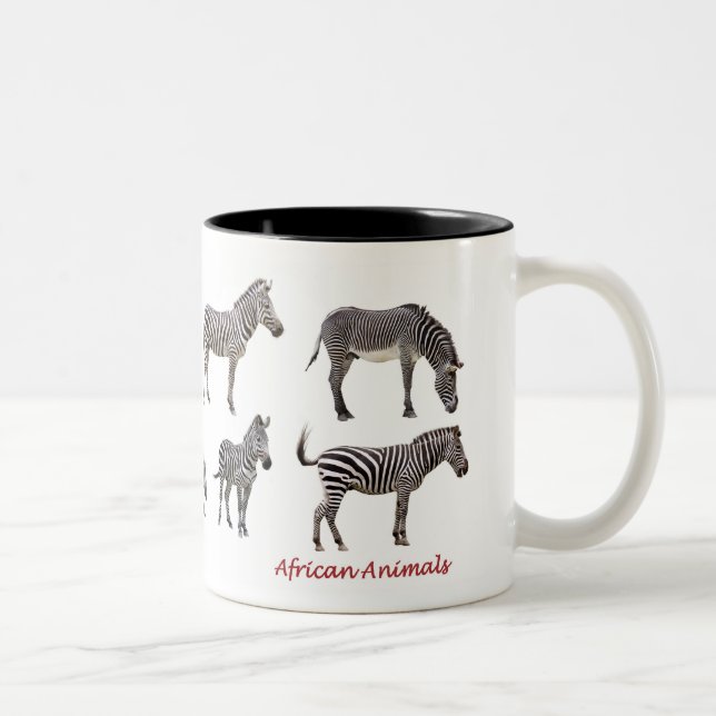 African Animal Mug (Right)