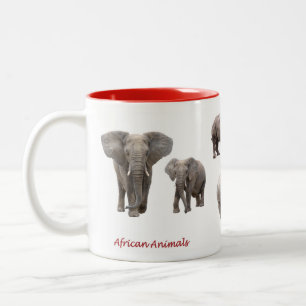 African Animal Mug