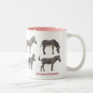 African Animal Mug