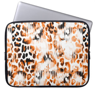 African Animal Prints. Vintage Natural Pattern. Bl Laptop Sleeve