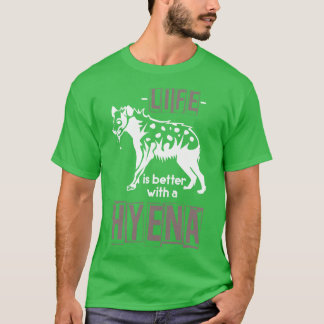 African Animal Safari Zoo Gift Hyena T-Shirt
