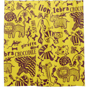 African Animals: Cultural Seamless Pattern.