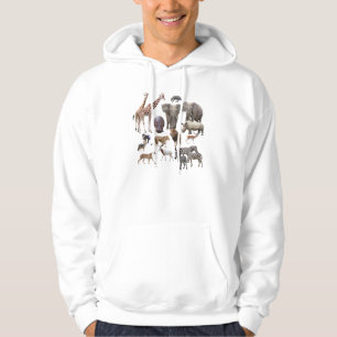 African Animals Hoodie