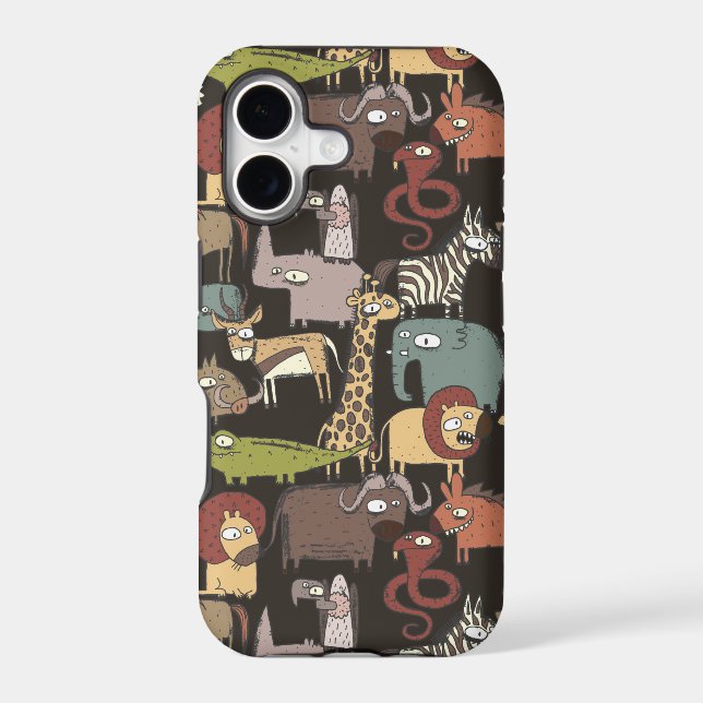 African Animals Pattern (Back)