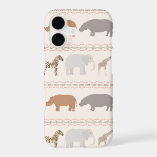 African animals pattern 1