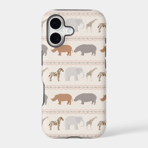 African animals pattern 1