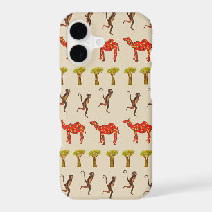 African Animals Pattern iPhone 8/7, Barely There