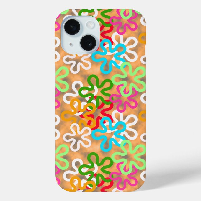 African Ankara Pattern Design  Case-Mate iPhone Case (Back)