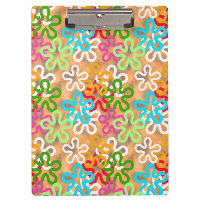African Ankara Pattern Design  Clipboard (Front)