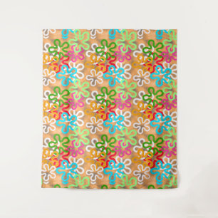 African Ankara Pattern Design Tapestry