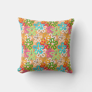 African Ankara Pattern Design  Throw Pillow