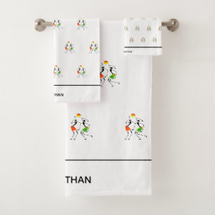 African art, Awesome Sunshine Bath Towel Set