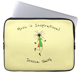 African Art, Personalized, Cute and Trendy Laptop Sleeve