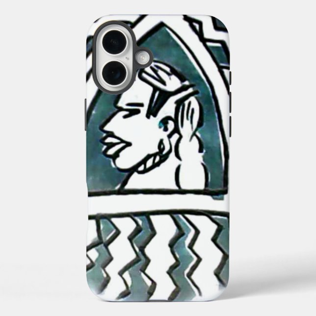 African Art Style Case-Mate iPhone Case (Back)