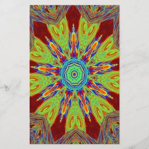 African Asian European ethnic pattern Stationery