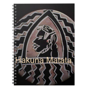 African Beauty: Bongo Maasai Portrait Tribal Art Notebook