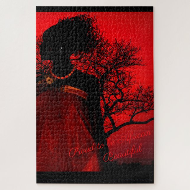 AFRICAN BEAUTY JIGSAW PUZZLE (Vertical)