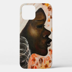 African Beauty Pretty Woman iPhone Case