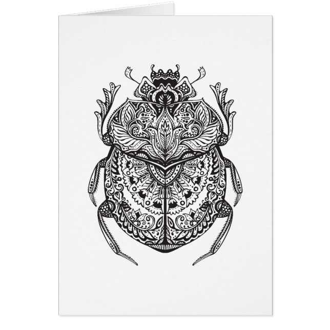 African Beetle Zendoodle (Front)