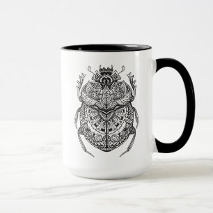 African Beetle Zendoodle Mug