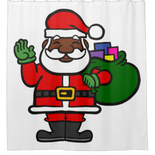 african black santa claus xmas