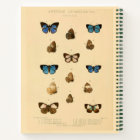 African Butterfly Hardcover Spiral Sketchbook