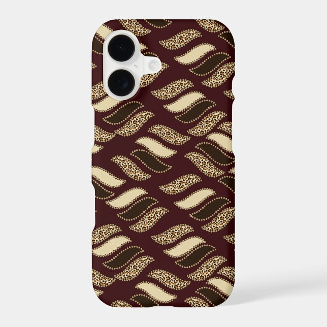 African cheetah skin pattern (Back)