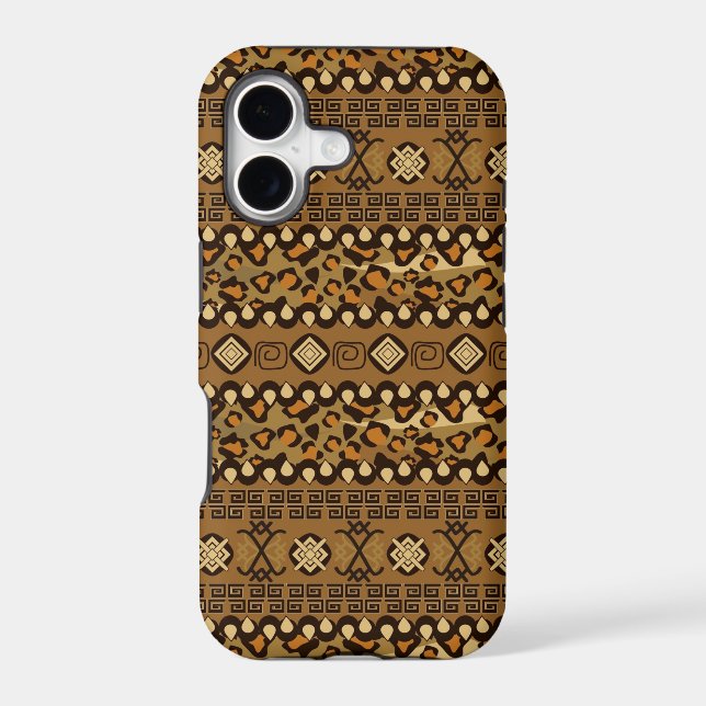 African cheetah skin pattern (Back)