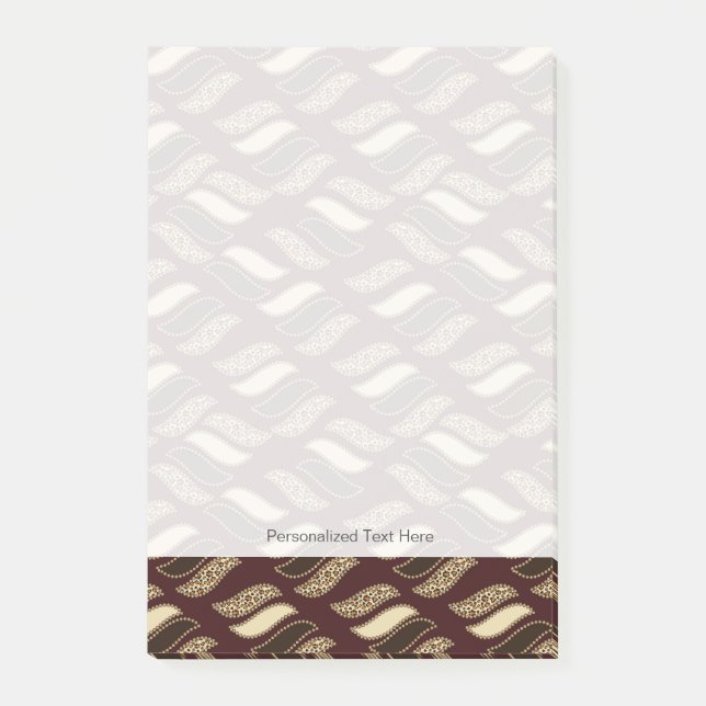 African cheetah skin pattern 2 post-it notes (Front)