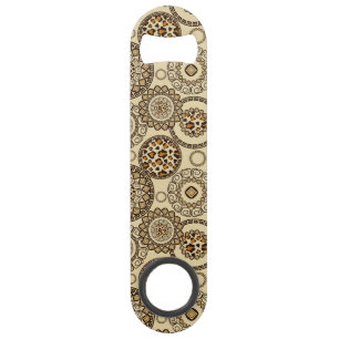 African cheetah skin pattern 3 bar key