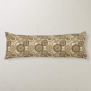 African cheetah skin pattern 3 body pillow