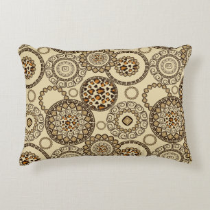 African cheetah skin pattern 3 decorative pillow
