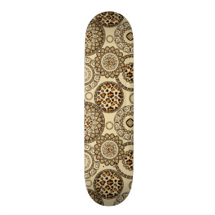 African cheetah skin pattern 3 skateboard