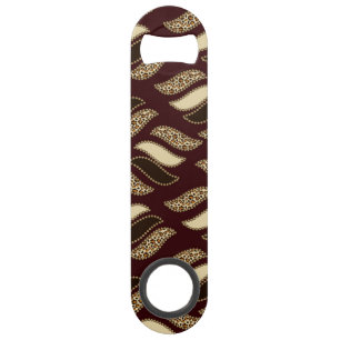 African cheetah skin pattern bar key