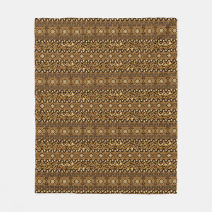 African cheetah skin pattern fleece blanket