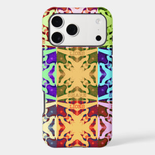 African Chequered Pop art Culture colourful patter
