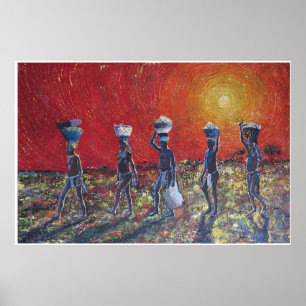 African Children of the Sun Poster