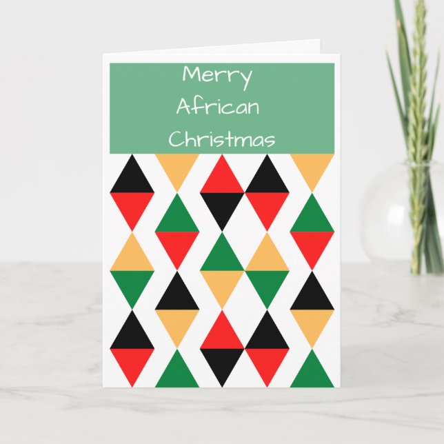 African Christmas Card (Front)