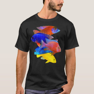 African Cichlids Peacock Cichlid Breeders Keepers  T-Shirt