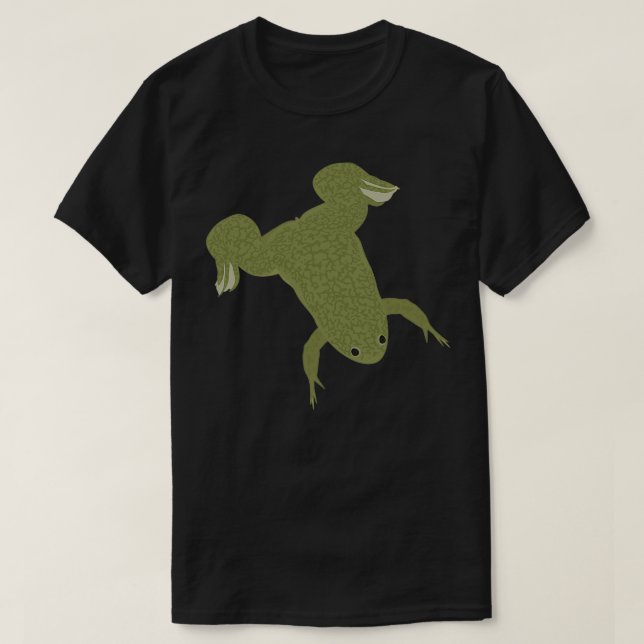 African Clawed Frog Xenopus laevis T-Shirt (Design Front)