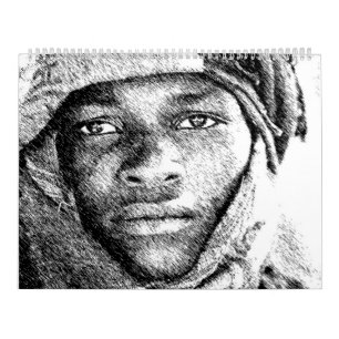 African Contemporary and Folk Art Calendar