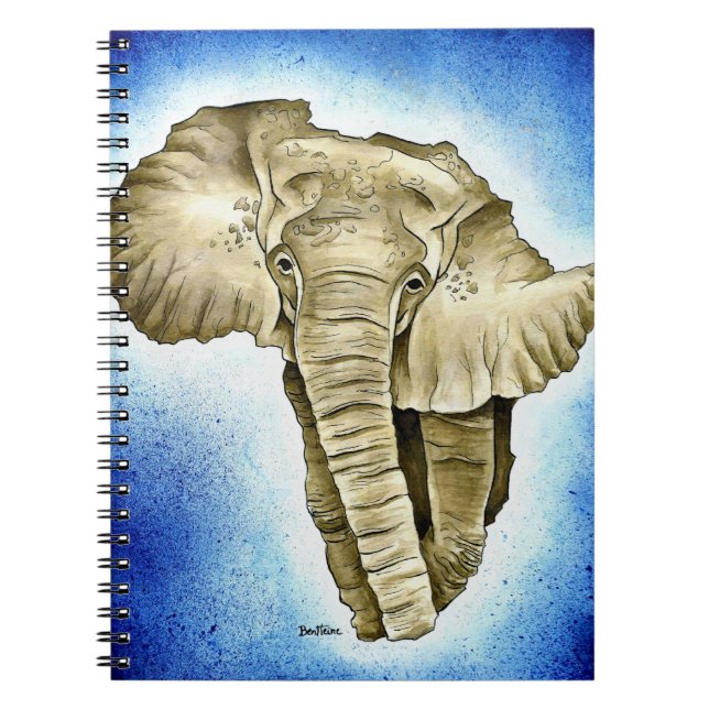 African Continent Notebook (Front)