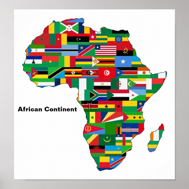 African Continent Poster (Front)